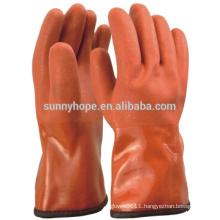 Sunnyhope winter pvc coated gloves cold weather gloves work
